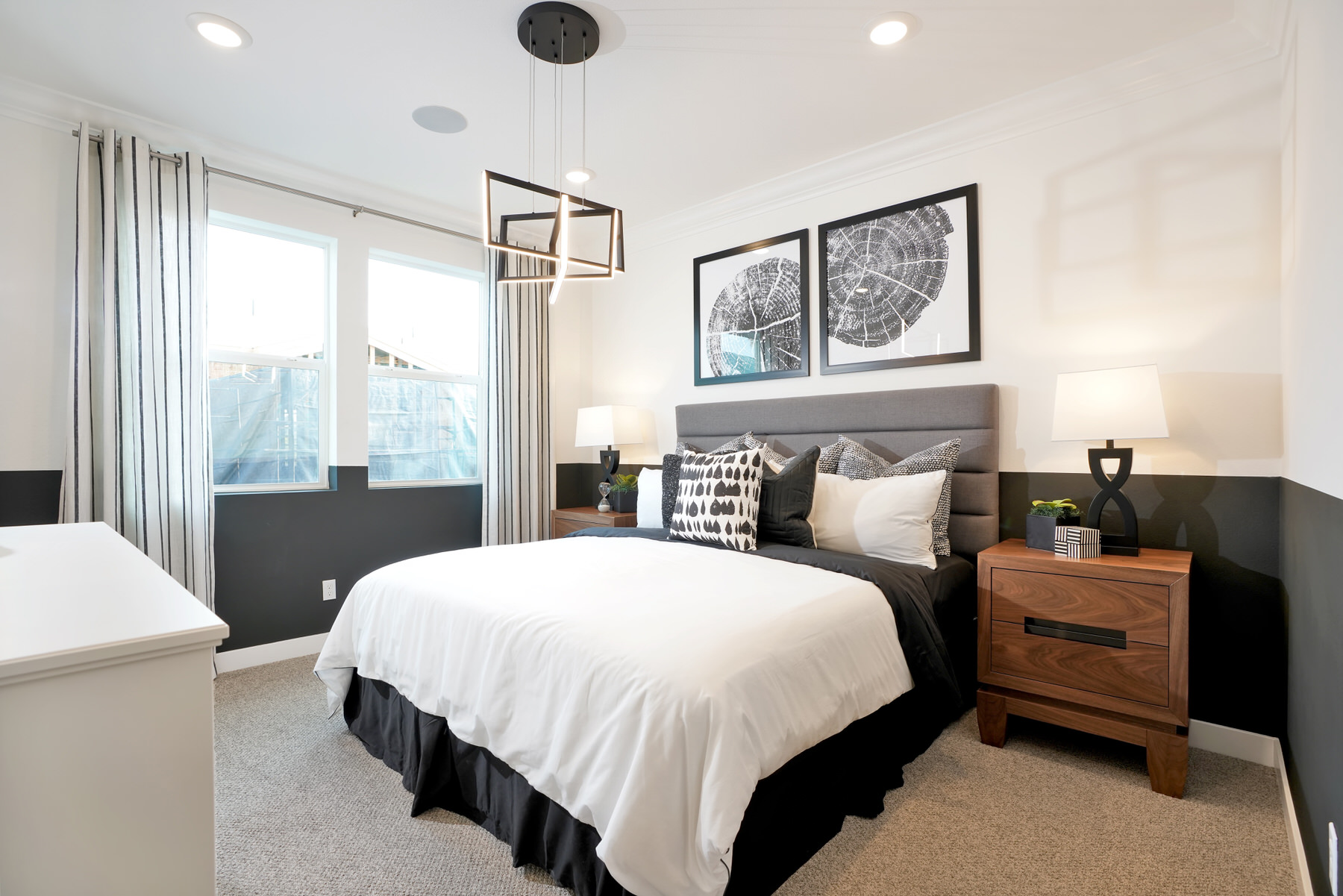 Primary Bedroom in Plan 1 at Townes at Magnolia by Melia Homes in Anaheim, CA