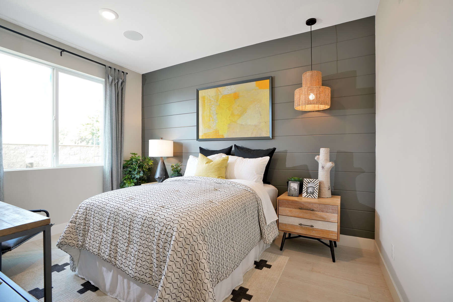 Bedroom 4 in Plan 3A at Townes at Magnolia by Melia Homes in Anaheim, CA