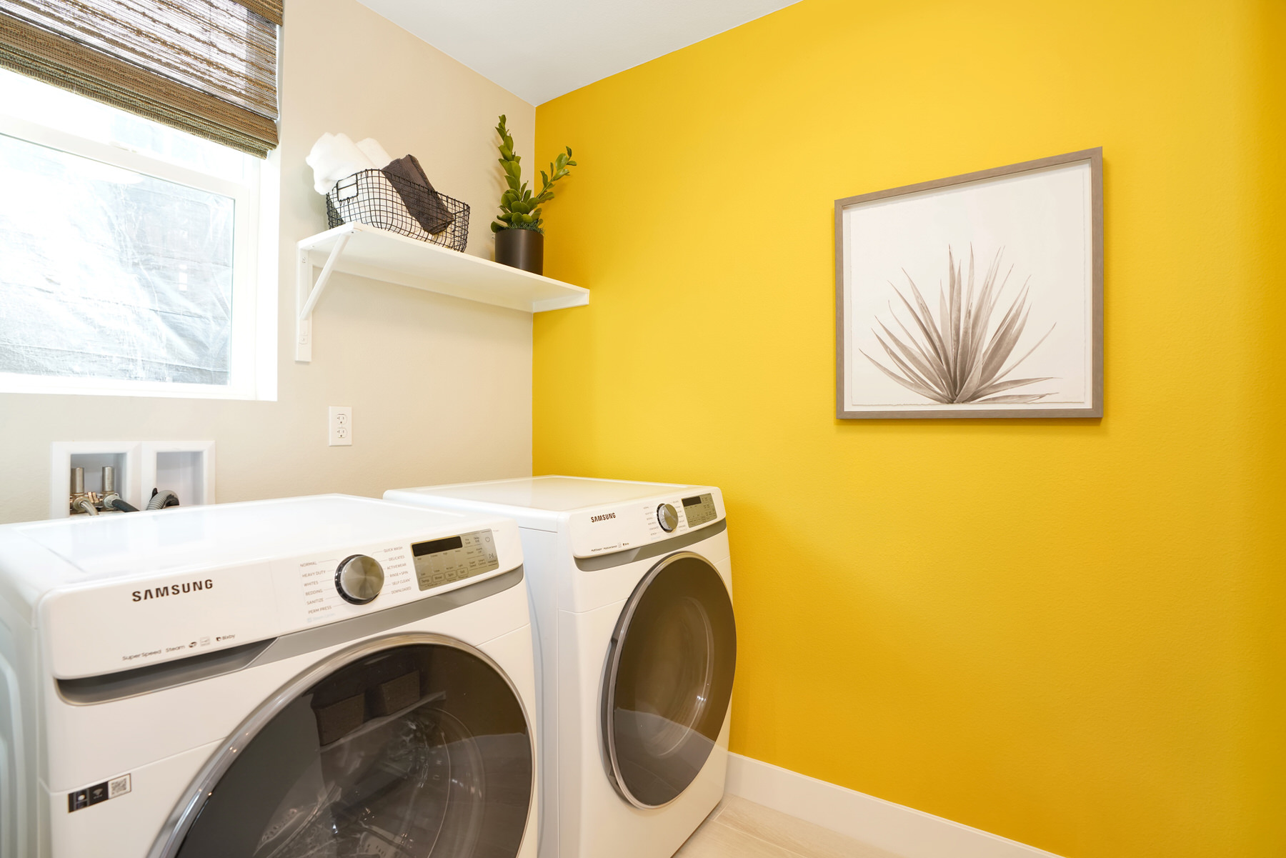 Laundry in Plan 3A at Townes at Magnolia by Melia Homes in Anaheim, CA