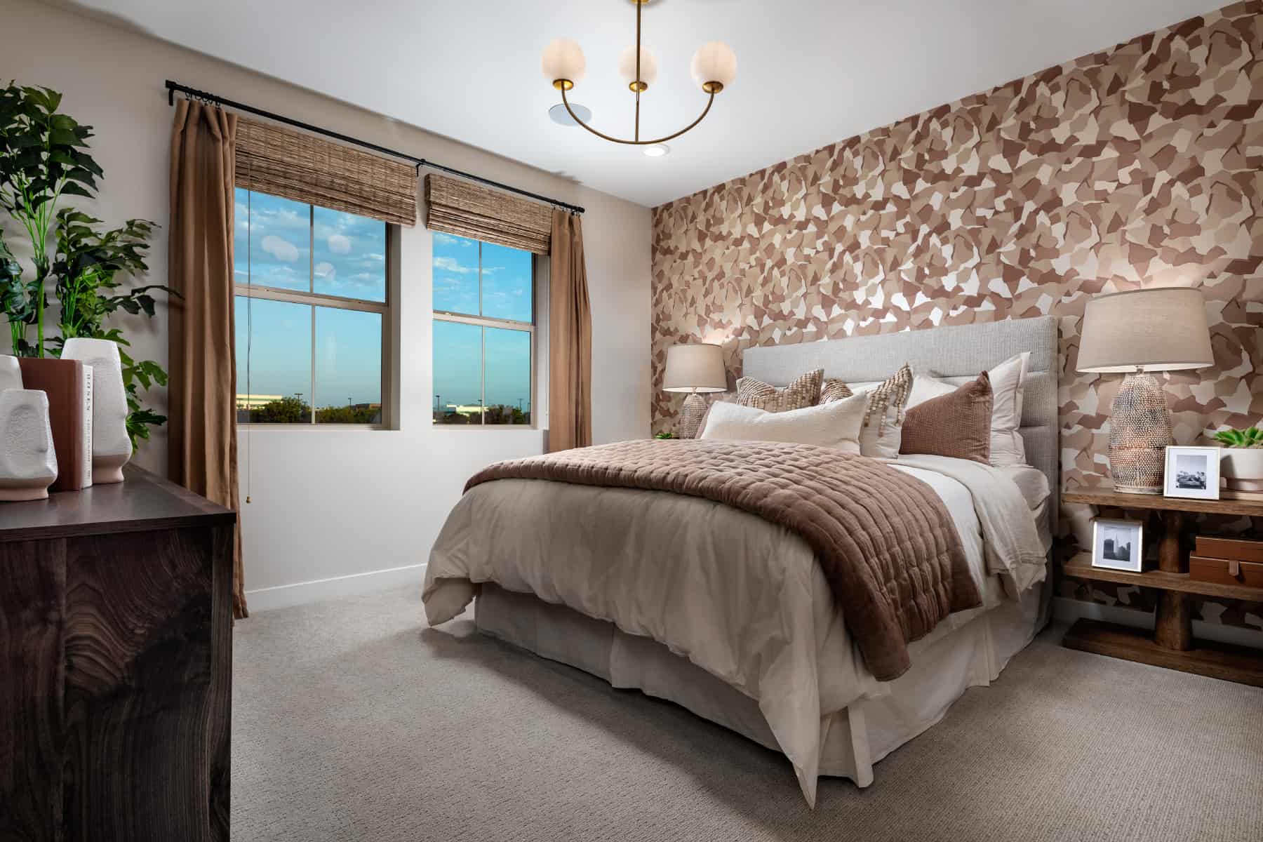 Primary Bedroom at Plan 3 of Belmont by Melia Homes in Cypress, CA