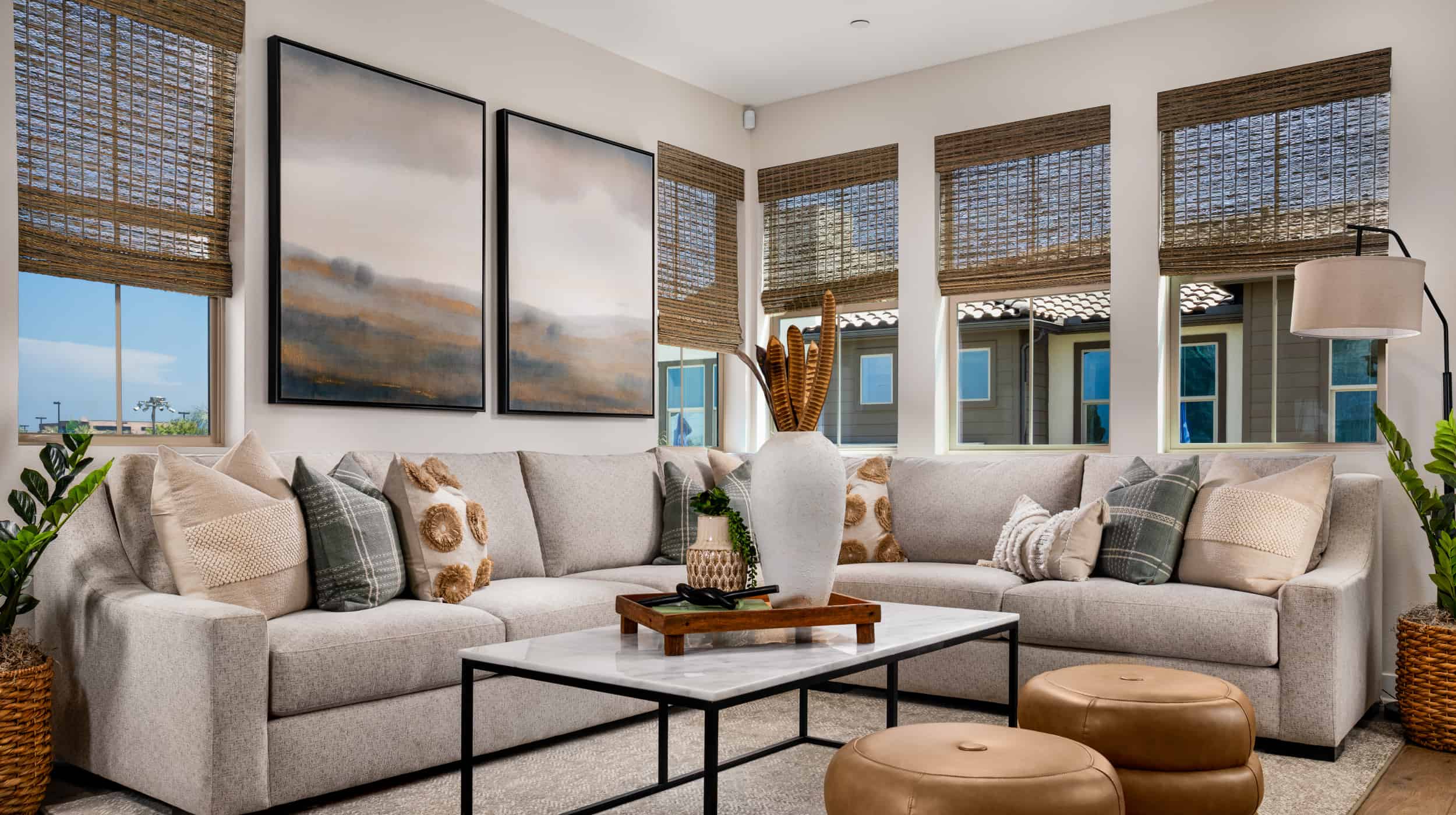 Belmont living room Melia Homes